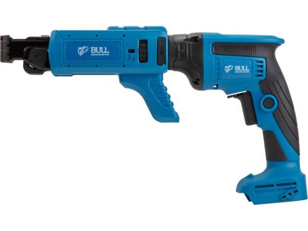 Ленточный шуруповерт BULL CAS 1844 в кор. SOLO, XLTpro, БЕСЩЕТ., 18 В, 4500 об/мин, 57 мм(Саморезы до 57 мм)