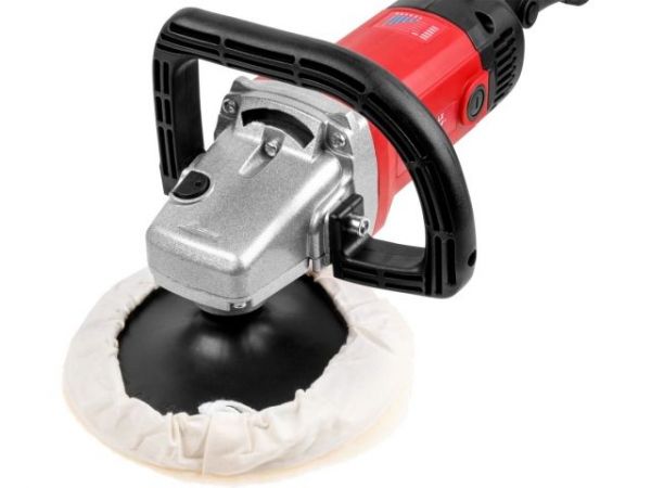 Полировальная машина WORTEX LX PM 1812 SE в кор. 1200 Вт, 180 мм, 1000-3000 об/мин(Регул. об., плавный пуск)