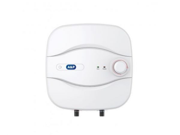 Водонагреватель накопительный 310-15A, A&P(15 л, 1,5 кВт, 37 мин до 75 °С, нижнее подключение)