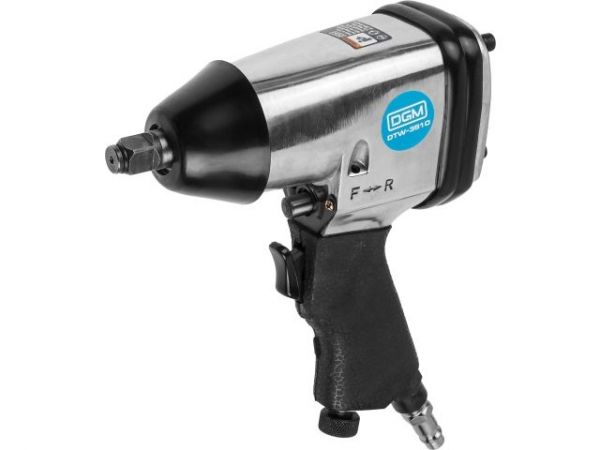 Пневмогайковерт 1/2' DGM DTW-3510(320 Нм; Ударный мех-м: rocking dog; 150 л/мин; 7000 об/мин; Макс. резьба: М16)