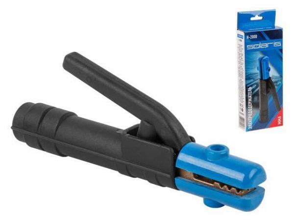 Электрододержатель Solaris H-200D в кор.(номин. 200 А; непрерыв. 160 А)