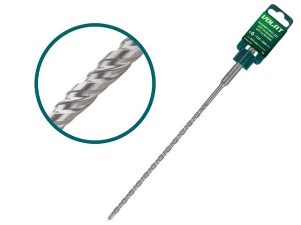 6х210х260 мм бур (сверло) SDS-plus S4 ВОЛАТ(бур по бетону)