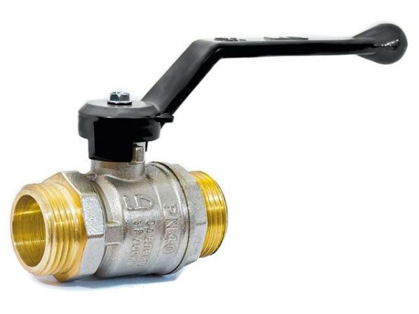 Кран шаровый 1' нар.-нар. ручка PN40, LD