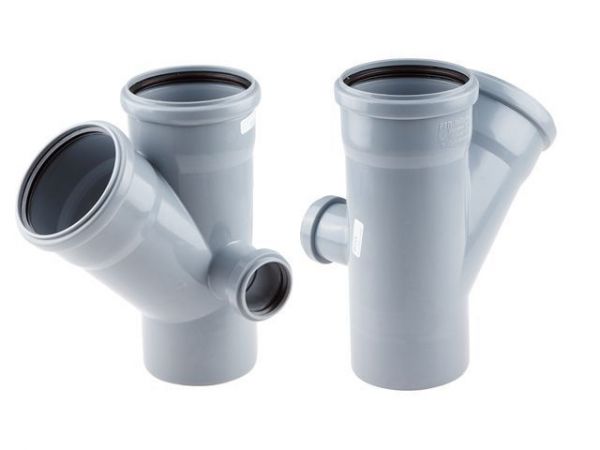 Крестовина двухпл. ВК 110/110х45/50 правая РТП(Для внутренней канализации)