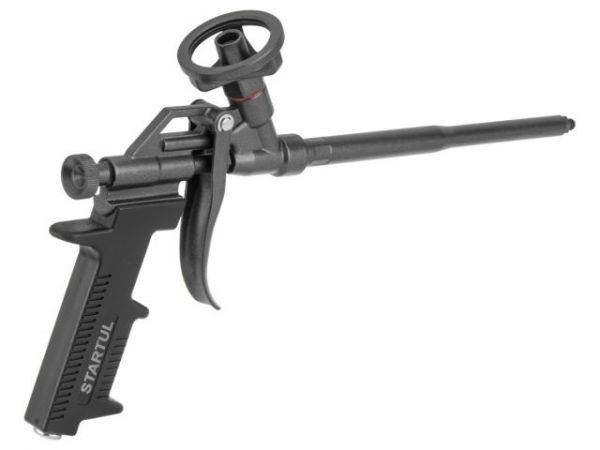 Пистолет для монтажной пены тефлоновый STARTUL PROFI (ST4057-2)(в комплекте 4 насадки)