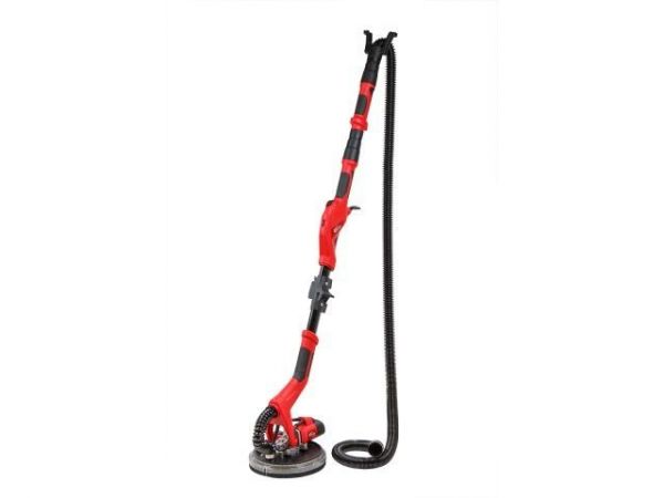 Шлифмашина для стен и потолков WORTEX DG 2260 в чем. с штангой, 600 Вт, 225 мм, LED, 600-1500 об/мин(600 Вт, 600-1500 об/мин, 225 мм, регул. об., подсветка LED, регул. об., требуется подключение к пыле)