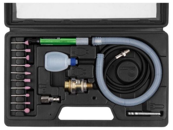 Гравер пневматический ECO AGV-55A(Цанговый патрон: 3 мм (1/8'); 54000 об/мин; 6,3 бар; 60 л/мин;)