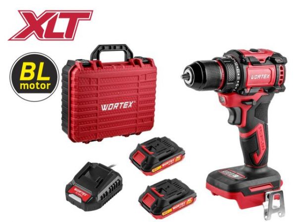 Дрель-шуруповерт WORTEX BD 2025 DLi в чем. ALL1 XLT БЕСЩЕТ, 18 В, 50 Н*м, 2х2 А*ч, БЗП 10 мм(шурупы до 9 мм, защита от перегрузки и перегрева, импульсная функция)