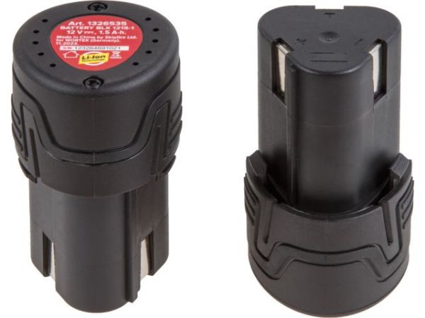 Дрель-шуруповерт WORTEX BD 1215 LiSET в чем. + 2 насадки, 12 В, 30 Н*м, 2х1.5 А*ч, БЗП 10 мм(Быстросъемный патрон, шурупы до 6 мм)