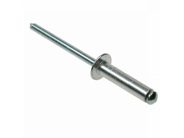 Заклепка вытяжная 4.0х6 мм алюминий/сталь, цинк ISO 15978 (20000 шт в коробе) STARFIX