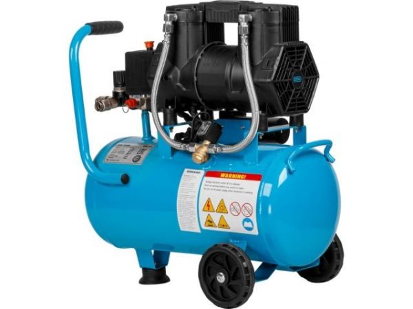 Компрессор DGM AC-225F безмасляный(260 л/мин, 8 атм, коаксиальный, безмасляный, ресив. 24 л, 230 В, 1,5 кВт)