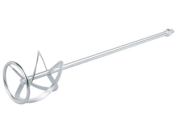 Миксер д/смесей 120х600мм M14 WORTEX(Отличительной характеристикой является наличие 3-х лопастей для еще более быстрого перемешивания)