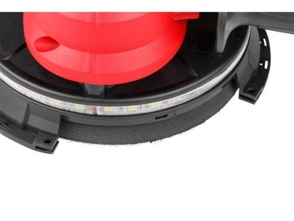 Шлифмашина для стен и потолков WORTEX DG 1875 в кор. 750 Вт, 180 мм, LED, 1500-2700 об/мин(Регул. об., не требуется пылесос, 2.4 кг)