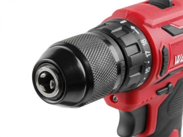 Дрель-шуруповерт WORTEX BD 1820-1 Li в кор. ALL1 XLT SOLO 18 В, 30 Н*м, БЗП(мет.) 13 мм(шурупы до 8 мм)