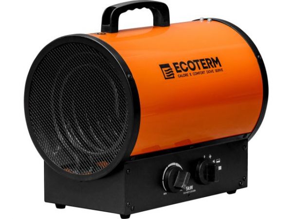 Нагреватель воздуха электр. Ecoterm EHR-05/3G(пушка, 5 кВт, 380 В, термостат)