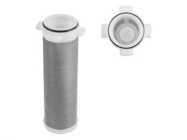 Фильтр самоочищающийся 1/2' нар., 100 микрон, AV Engineering (инд. упак.)(промывной латунный)