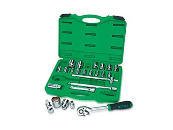 Набор головок 1/2' 8-32мм 24предм. 6гр. TOPTUL