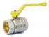 Кран шаровый 1/2' вн.-вн. ручка (ГАЗ) PN40, LD