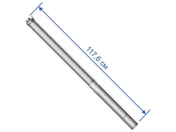 Насос скважинный центробежный AGELESS-3-2700/60-3/21 A&P(750 Вт, 3,6 м3/ч, 85м, 3' / 7,62 см)