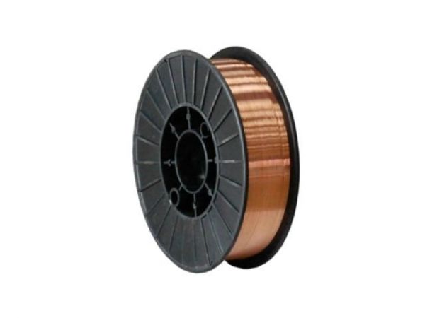 Проволока сварочная омедненная ER 70S-6 ф0,8мм (катушка D200 5 кг) Оливер(аналог СВ 08Г2С)