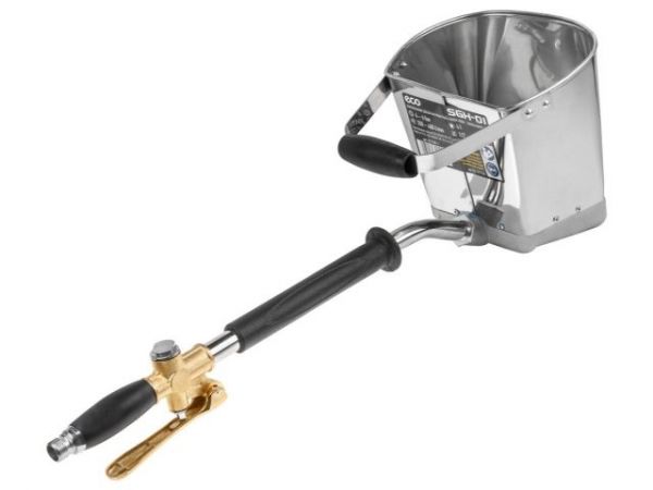 Приспособление для штукатурных работ (хоппер-ковш) ECO SGH-01(нанесение строительных смесей; 4 сопла; 4-6 бар; 4 л; 1/2')