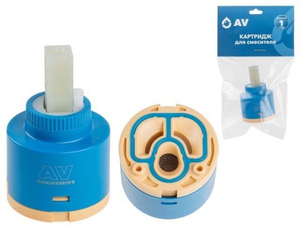 Картридж D40 для смесителя, тип B-S, AV Engineering(Переключение ступенчатое)