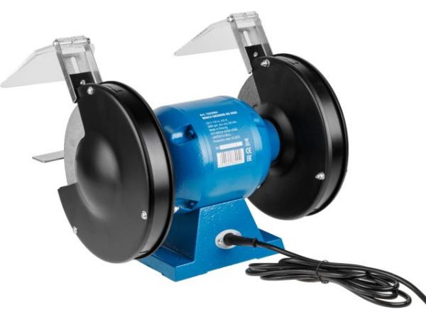 Станок точильный BULL BG 2045 в кор. 450 Вт, 200х20х32 мм(Асинхронный двигатель, чугунная станина)