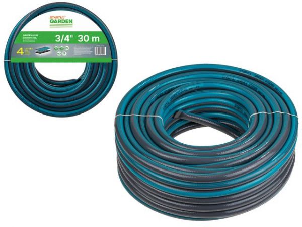 Шланг поливочный 3/4' 30м STARTUL GARDEN (ST6045-3/4-30)(4 слоя)
