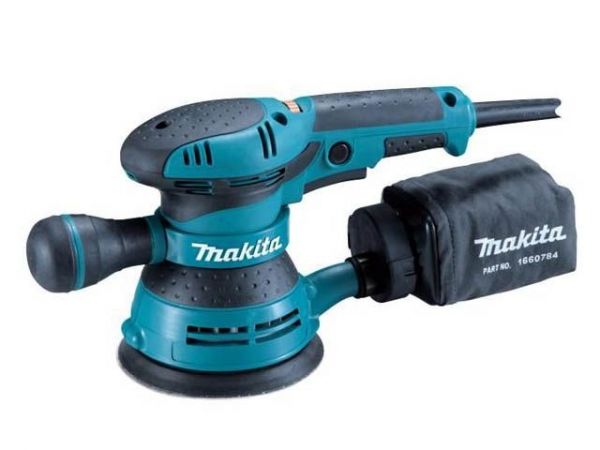 Эксцентриковая шлифмашина MAKITA BO 5041 в кор. (300 Вт, 125 мм, 8000 - 24000 кол/мин, регул. об.)