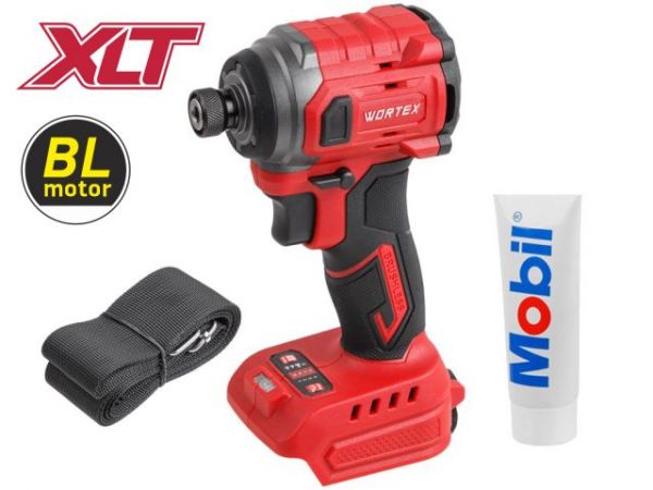 Ударный гайковерт/винтоверт WORTEX CWR 0218 в кор. XLT SOLO БЕСЩЕТ., 18 В, 220 Н*м(внутр. шестигр. 1/4', вес 0,92 кг)