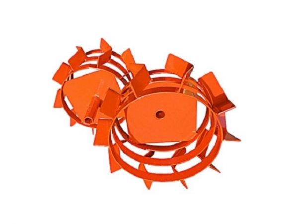 Грунтозацепы (комплект) ф 350/270 мм, шир. 160 мм, 6-гр. втулка 23 мм, 3 обруча ВРМЗ(ASILAK SL-82B, SL-83B, SL-84, FERMER FM-643, FM-653M(K), FM-701, FM-811MX, GROSS GR-8PR-0.1/0.2)