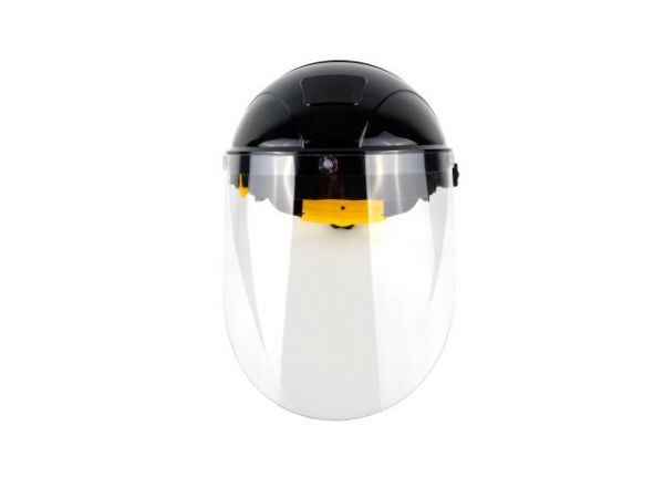 Щиток защитный НБТ2 ВИЗИОН(термостойкого поликарбоната толщиной 2мм; универсальное наголовное крепление RAPID)