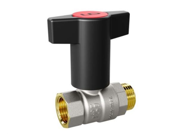 Кран шаровый 3/4' вн.-нар. Т-рукоятка, LD