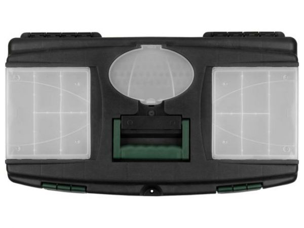 Ящик для инструмента пластмасс. 56,5x32,5x29 см (22') с лотком и органайз. 20238 ВОЛАТ