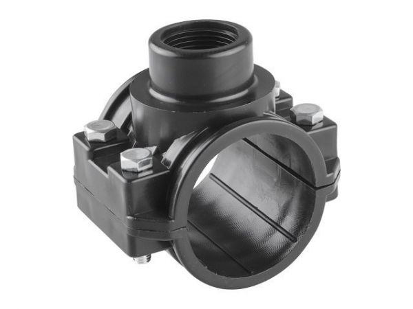 Хомут ПЭ 90 х 1' вн., AV Engineering(Полипропилен, макс.  16 бар, макс.  40 °С)