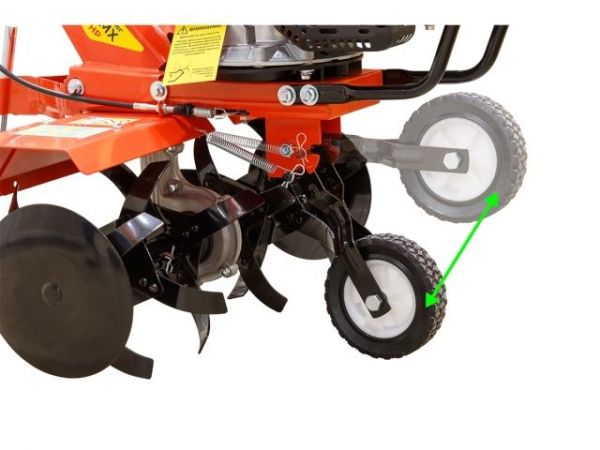 Культиватор бензиновый FERMER FM-511MX(5 л.с., шир. 56 см, опорн. колесо, 1 передача)