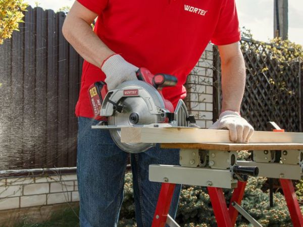Циркулярная пила WORTEX CCS 1819-1 в кор. ALL1 XLT SOLO, БЕСЩЕТ., 18 В, 185 мм, до 63 мм(БЕЗ АККУМУЛЯТОРА И ЗУ)