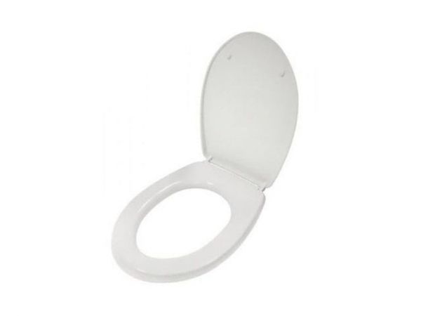 Сиденье для унитаза Элисса Н белое, ИнкоЭр(И-Сиденье-Элисса Н-Белый Р)
