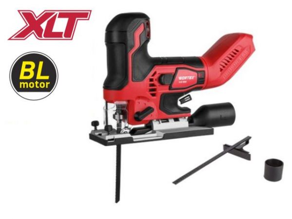 Лобзик WORTEX CJS 1330 в кор. ALL1 XLT SOLO БЕСЩЁТ, 18В, 800 - 3800 ход/мин, пропил до 135 мм