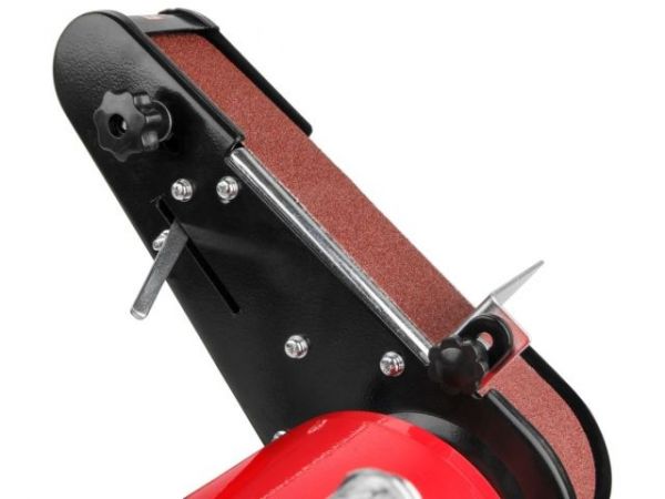 Станок точильно-шлифовальный WORTEX BG 1535 L в кор. 250 Вт, 150 мм, лента 685х50 мм, подсветка(250 Вт, 2950 об/мин, лента 685х50 мм, круг 150х20х12,7 мм)