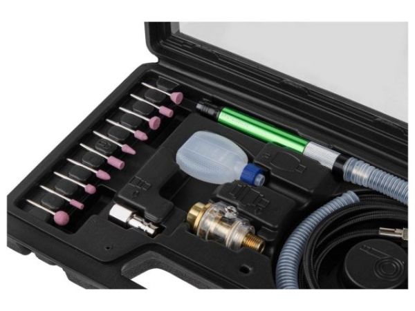 Гравер пневматический ECO AGV-55A(Цанговый патрон: 3 мм (1/8'); 54000 об/мин; 6,3 бар; 60 л/мин;)