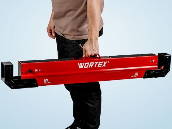 Козлы строительные регулируемые Wortex SAS 1180 макс 590 кг, высота 617-815 мм, длина 1085 мм(возможна сборка стола из двух козел)