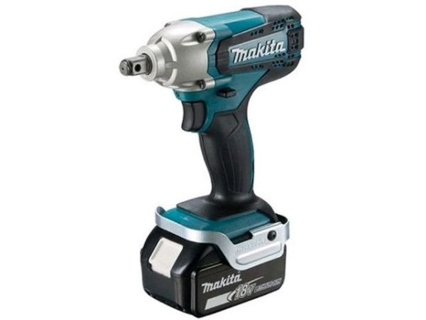 Ударный гайковерт MAKITA LXT DTW 190 RME в чем. (18.0 В, 2 акк., 4.0 А/ч Li-Ion, посадочн. квадрат 1/2 ', 190 Нм, вес 1.2 кг)